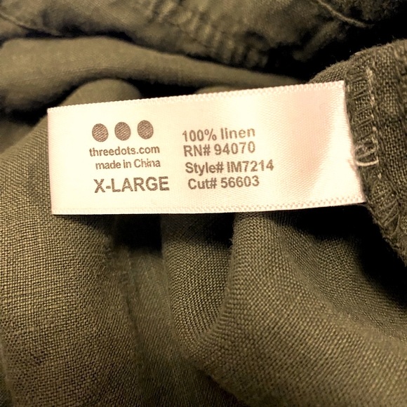 Three Dots Cool Cargo Jacket NWT Size XL - Picture 13 of 13